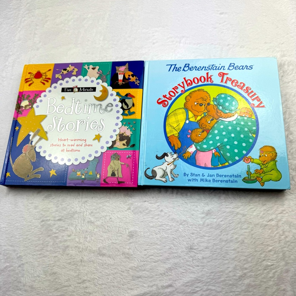 Children’s Story Books Lot of 2 hardcover books Bedtime stories/Berenstain Bears